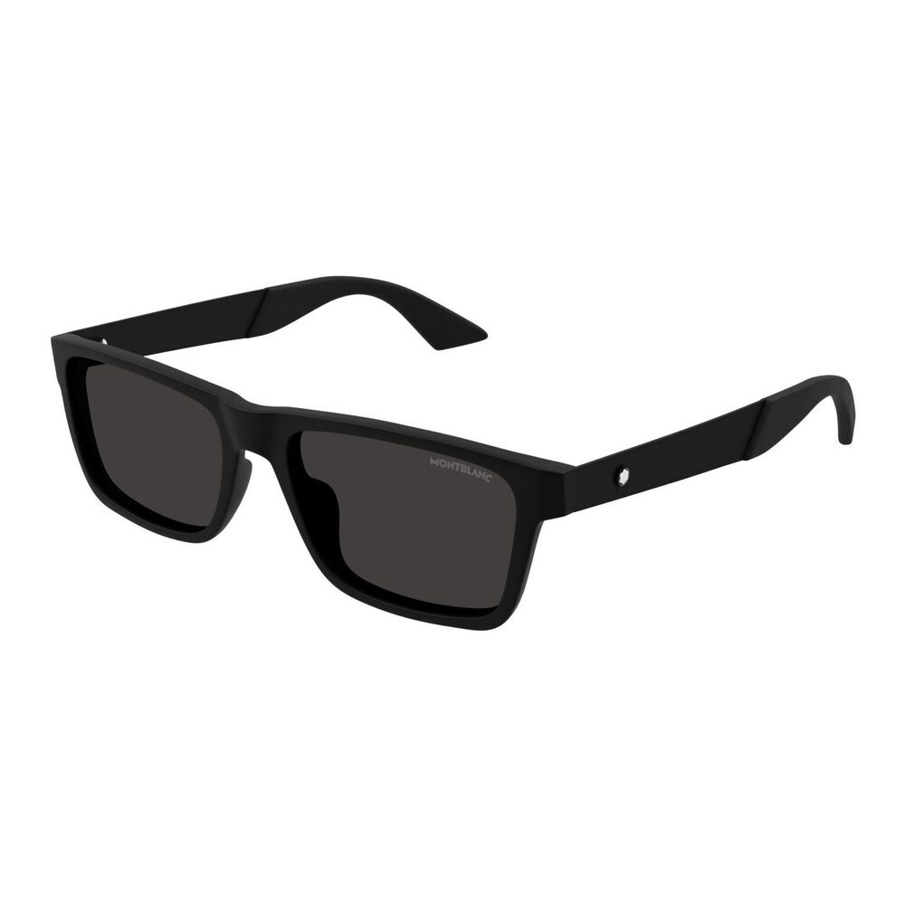 Mont Blanc MB0299S Sunglasses Black Acetate Square